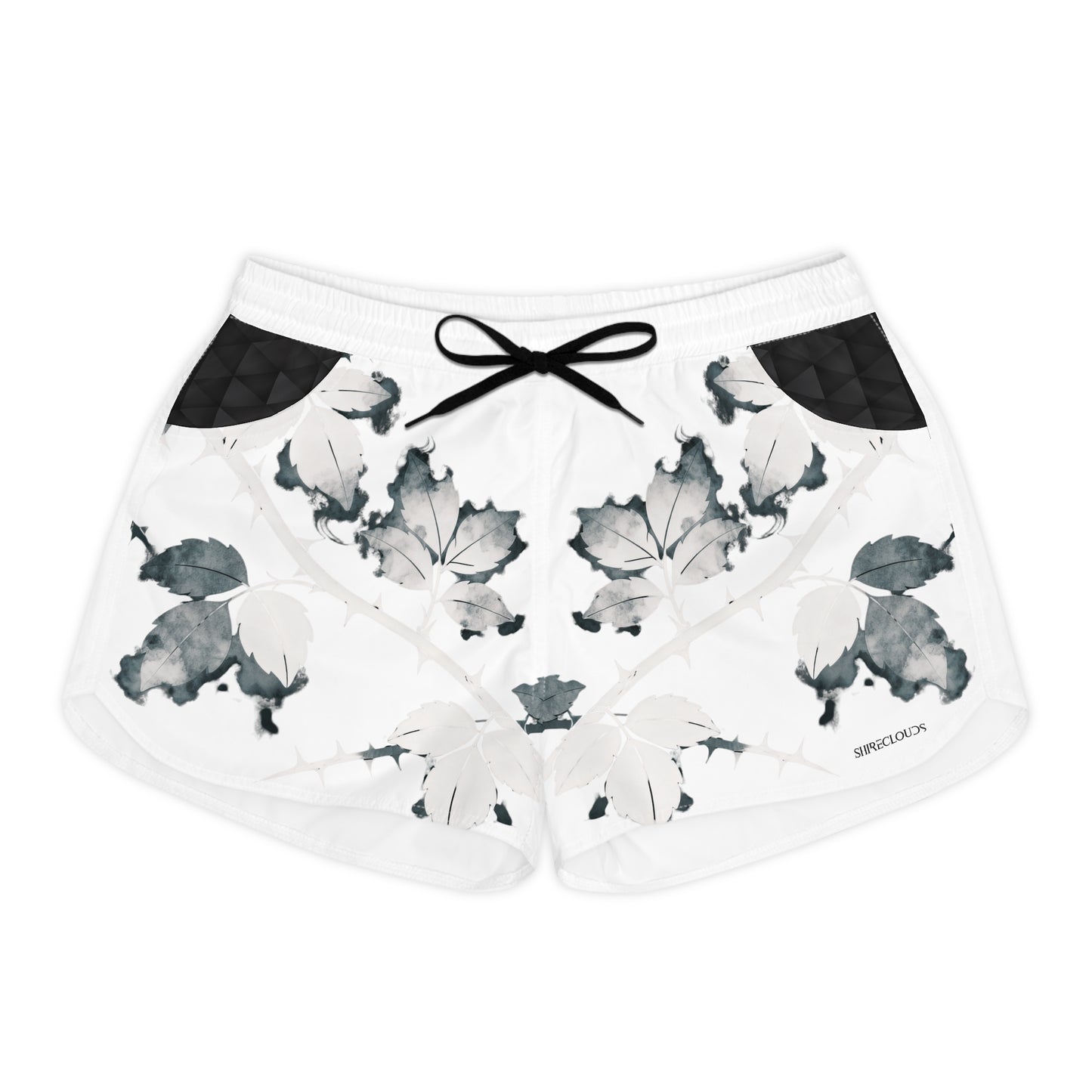 ShireClouds | PastelLeaf Pink - Casual Gym Shorts