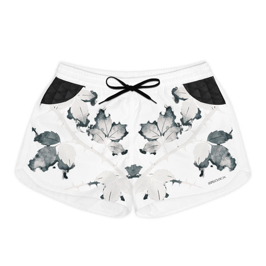 ShireClouds | PastelLeaf Pink - Casual Gym Shorts