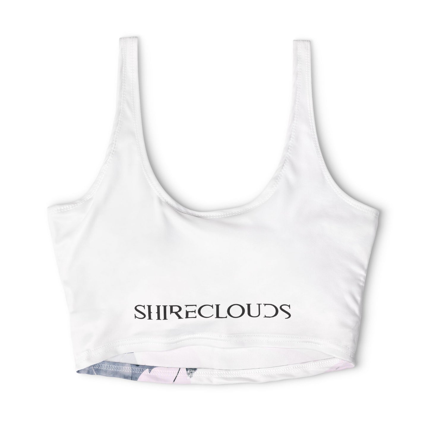 ShireClouds | PastelLeaf Pink - Sportsbra