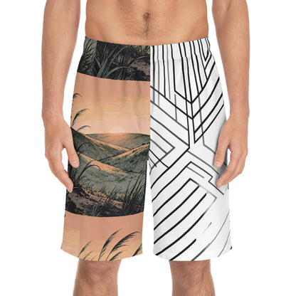 ShireClouds | Premium - SunsetLines Board Shorts