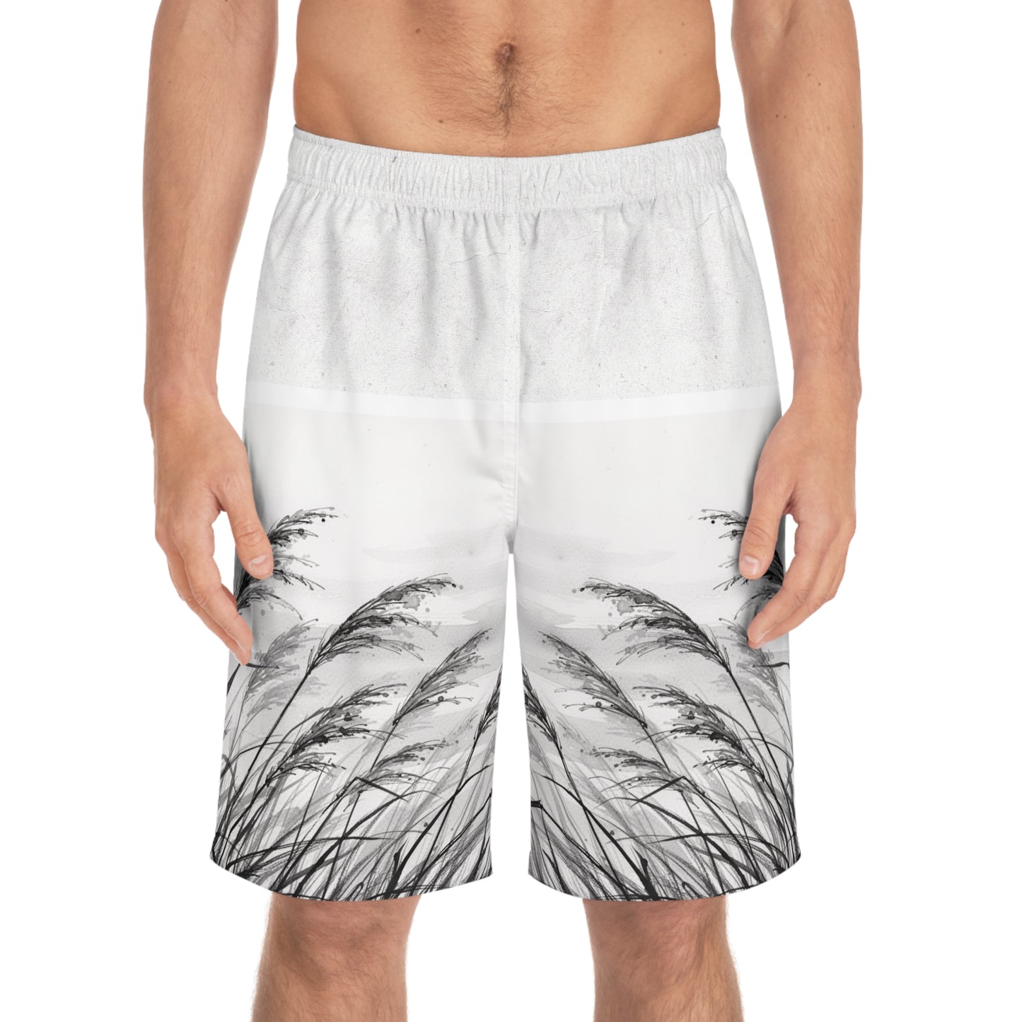 ShireClouds | Premium - GreyGrass Board Shorts