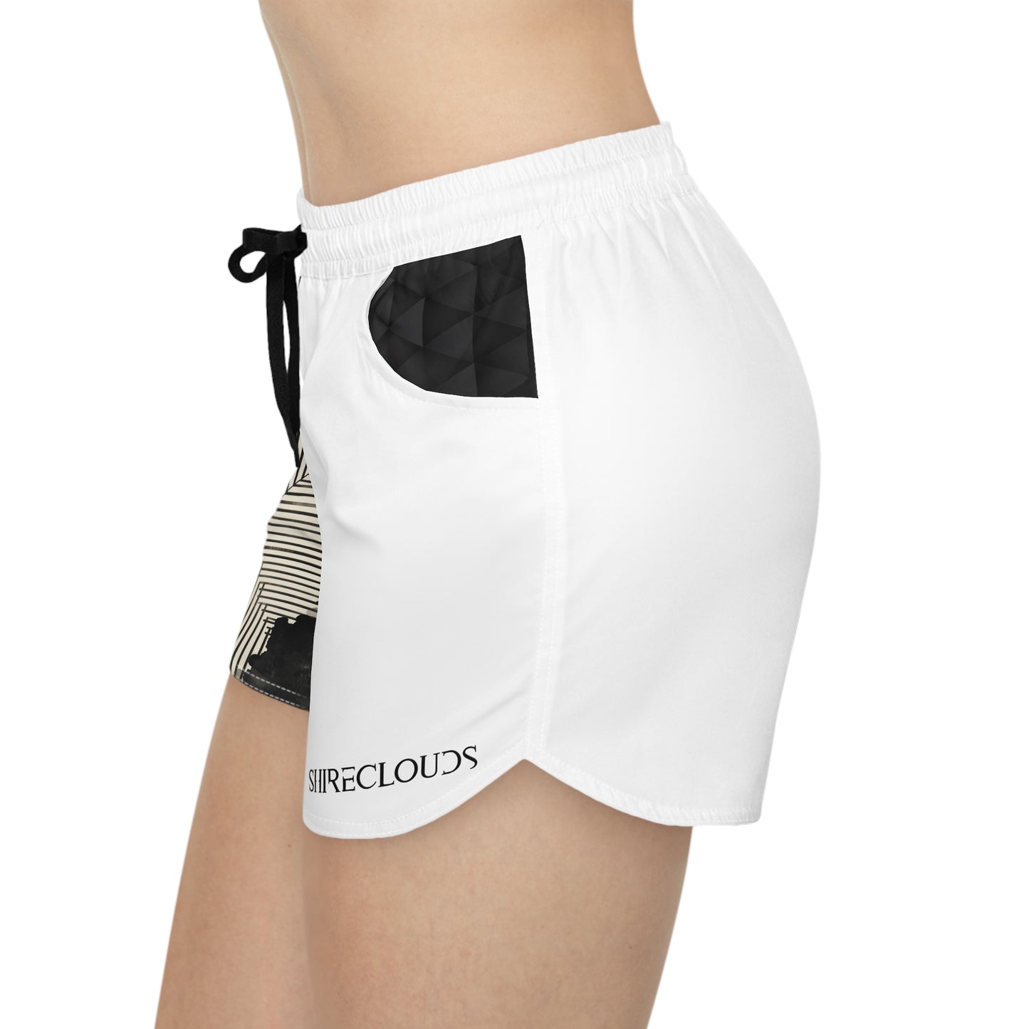 ShireClouds | AbstractPaint - Casual Gym Shorts