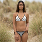 Shireclouds | Premium - Womans GrassLines triangle bikini set