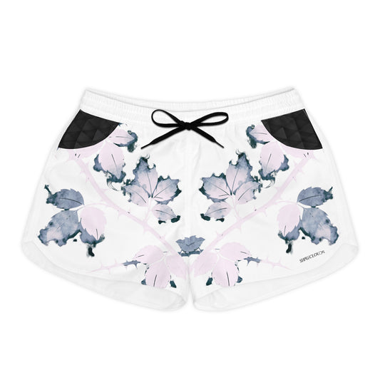 ShireClouds | PastelLeaf Pink - Casual Gym Shorts