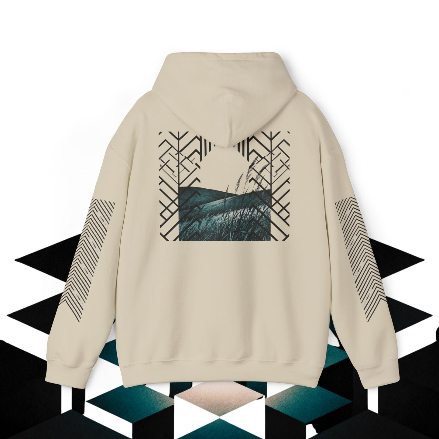 ShireClouds | Premium -  SunsetGrass Hoodie