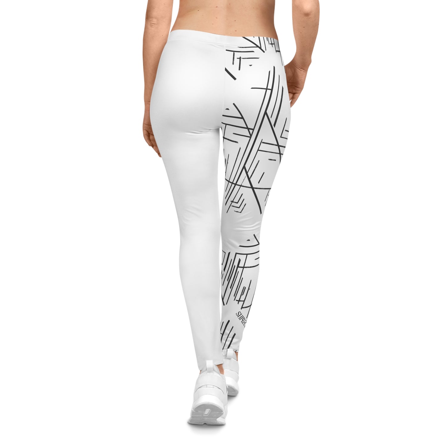 ShireClouds | GeoLines - Casual Gym Leggings