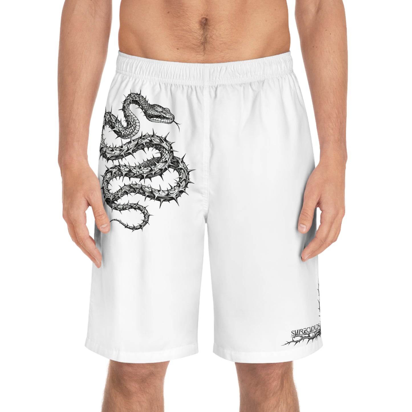 ShireClouds | Premium - SnakeThorn Board Shorts
