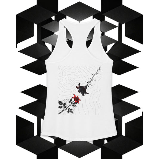 ShireClouds | Premium - Woman BloodyNight Lily Tank Top