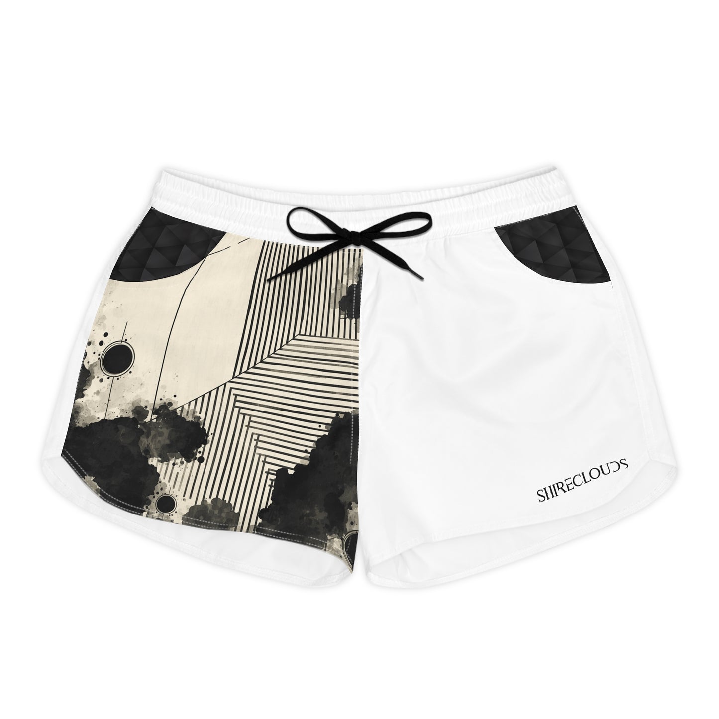 ShireClouds | AbstractPaint - Casual Gym Shorts