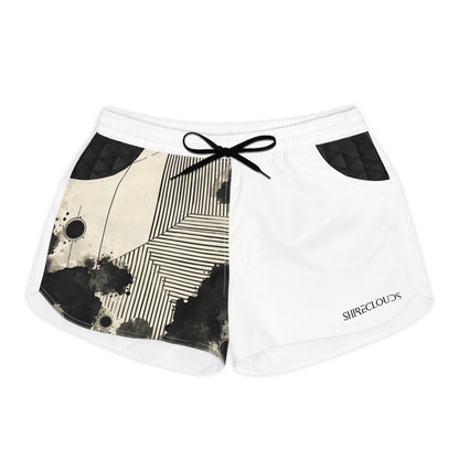 ShireClouds | AbstractPaint - Casual Gym Shorts