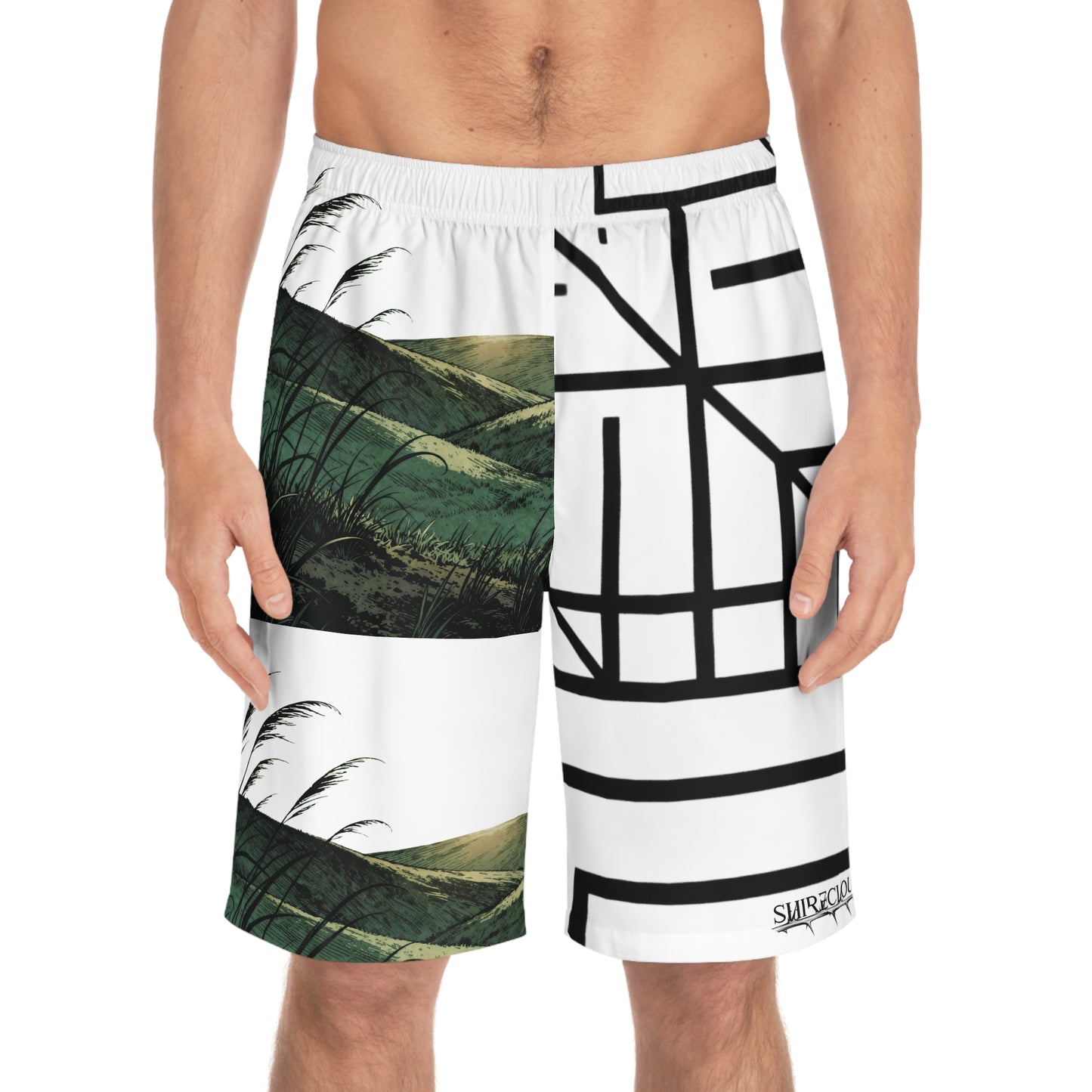 ShireClouds | Premium - GreenHills Board Shorts