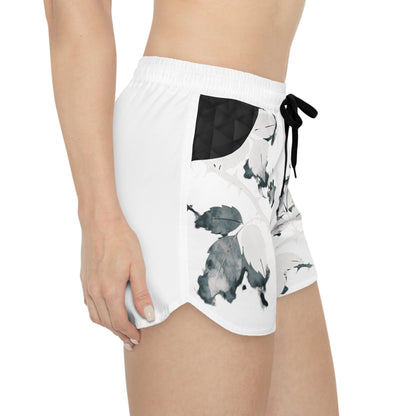 ShireClouds | PastelLeaf Pink - Casual Gym Shorts