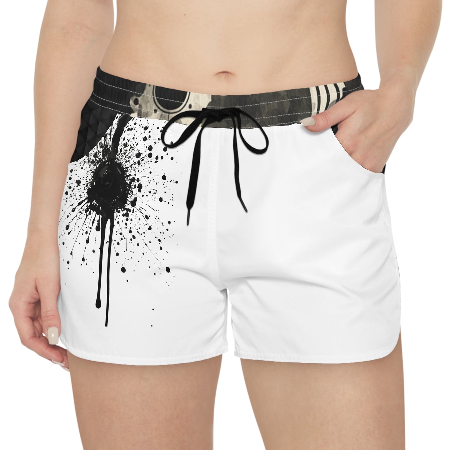 ShireClouds | InkSplash - Casual Gym Shorts