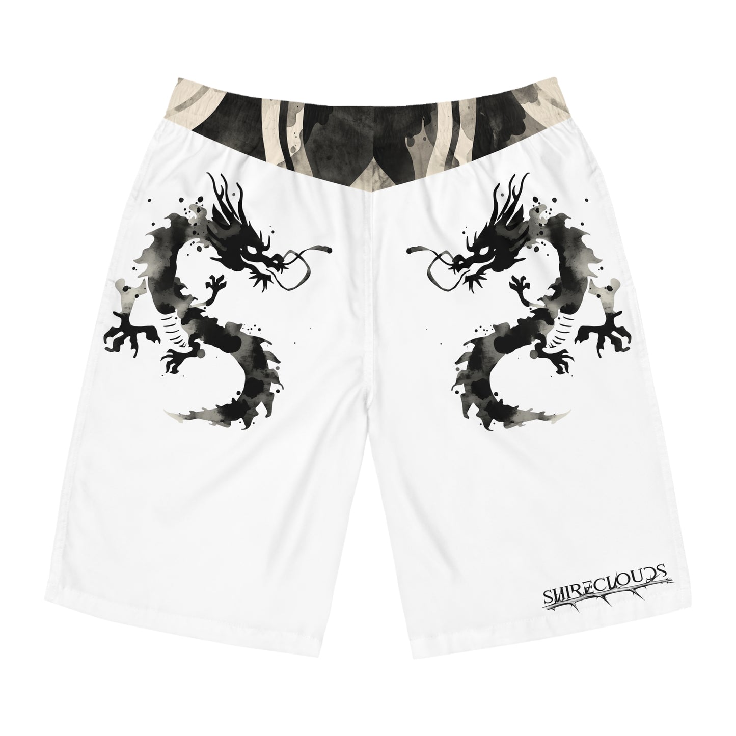 ShireClouds | Premium - DragonInk Board Shorts
